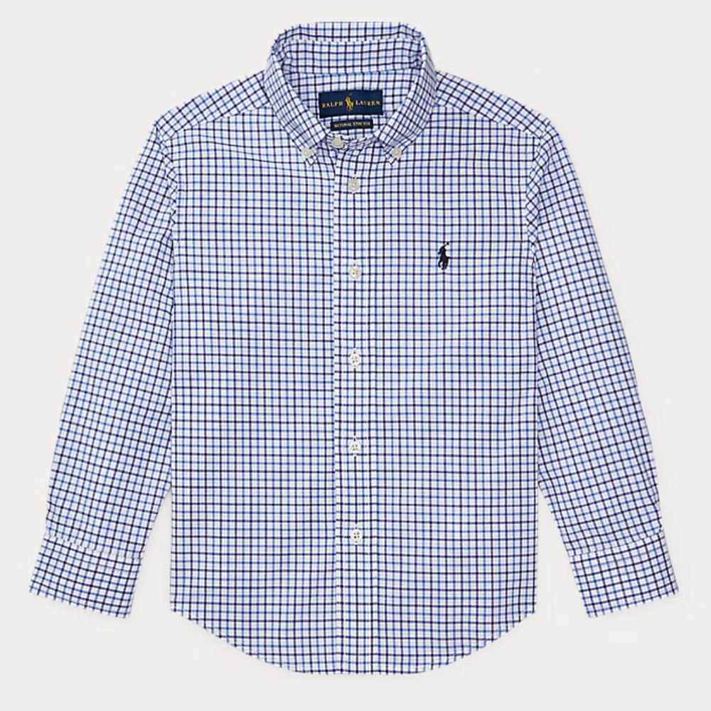 Boys Polo Button Down Shirt